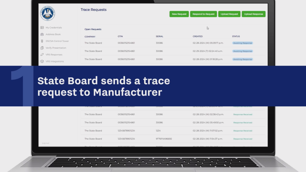 LedgerDomain Demonstrates Tracing Interoperability with DSCSA Industry Leaders