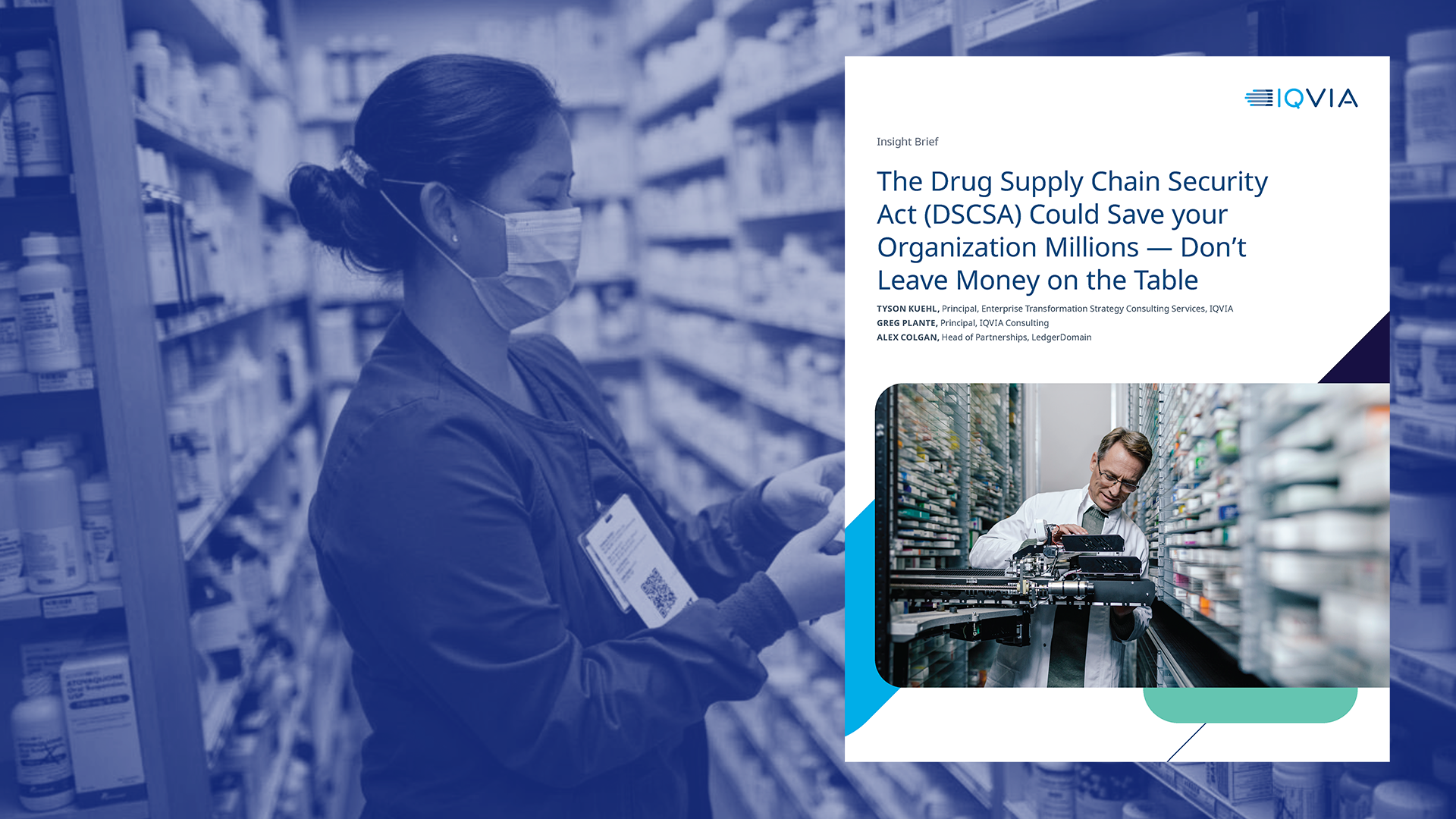 IQVIA DSCSA insight brief cover
